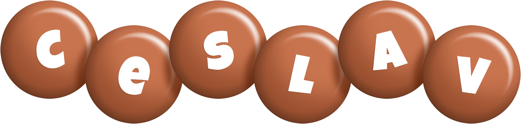 Ceslav candy-brown logo