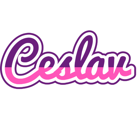 Ceslav cheerful logo
