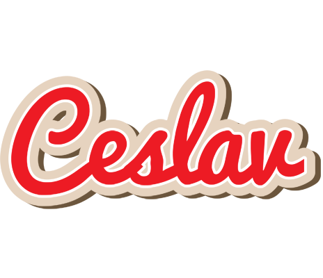 Ceslav chocolate logo