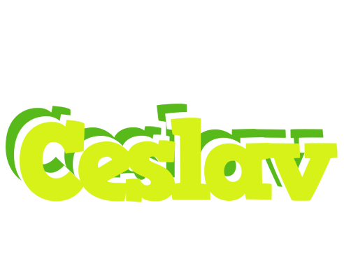 Ceslav citrus logo