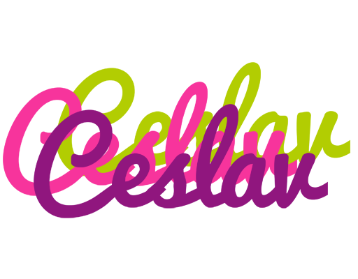 Ceslav flowers logo