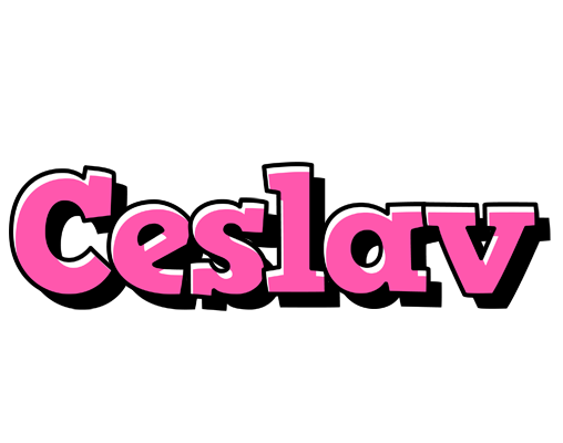 Ceslav girlish logo