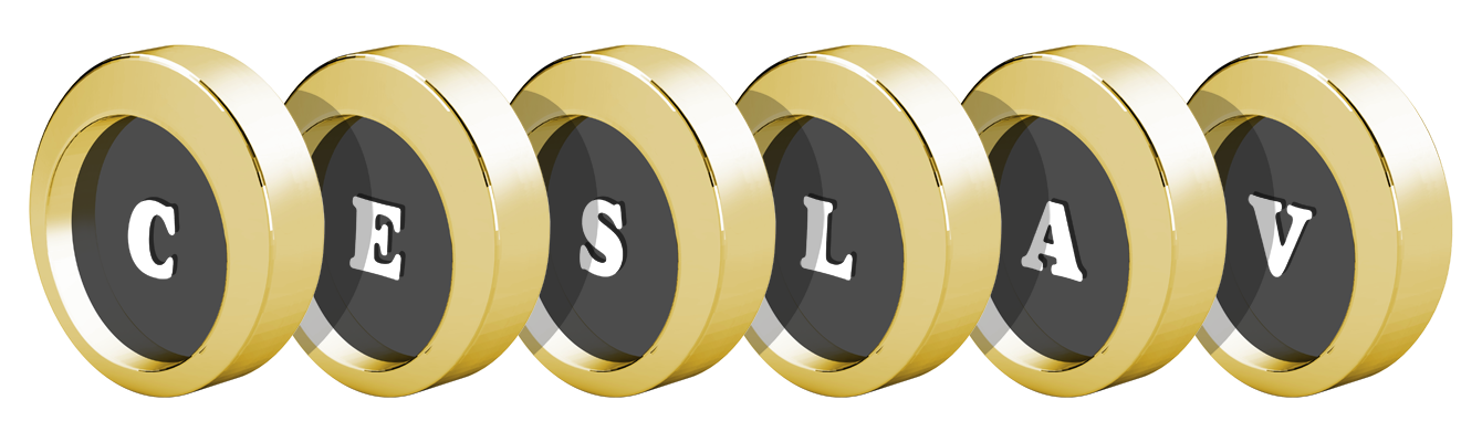 Ceslav gold logo