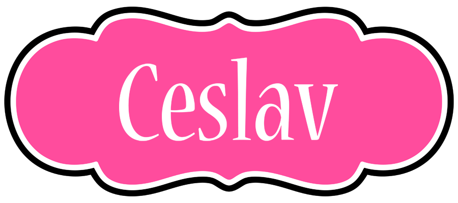 Ceslav invitation logo