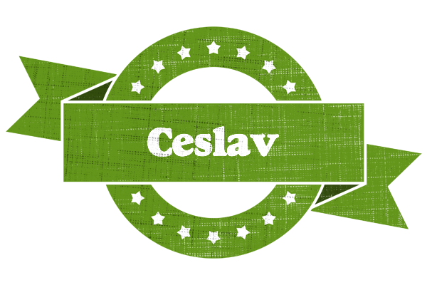 Ceslav natural logo