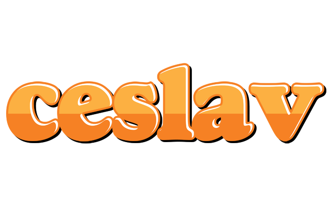 Ceslav orange logo