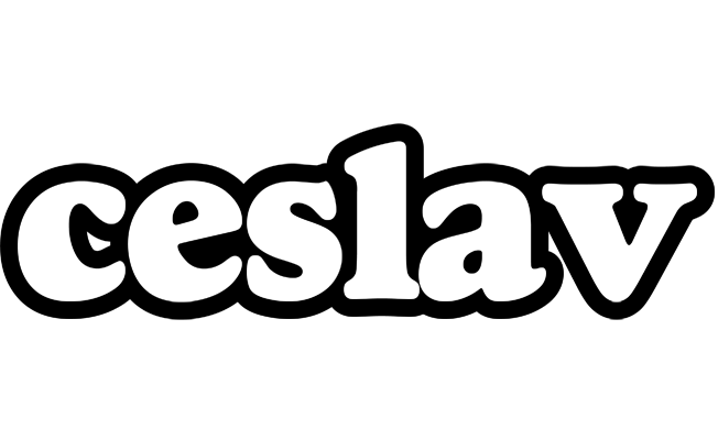 Ceslav panda logo