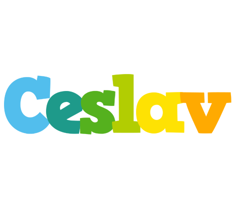 Ceslav rainbows logo