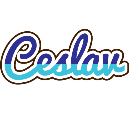 Ceslav raining logo