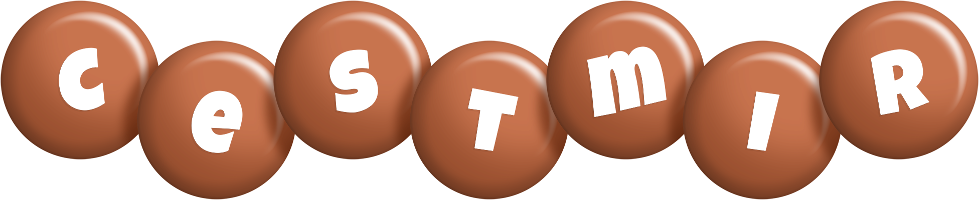 Cestmir candy-brown logo