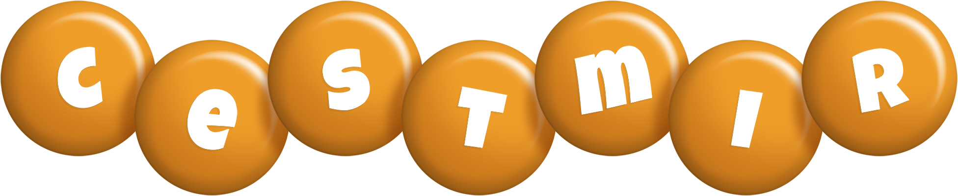 Cestmir candy-orange logo