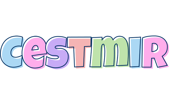 Cestmir pastel logo