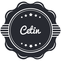 Cetin badge logo