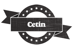 Cetin grunge logo