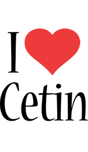 Cetin i-love logo