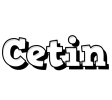 Cetin snowing logo