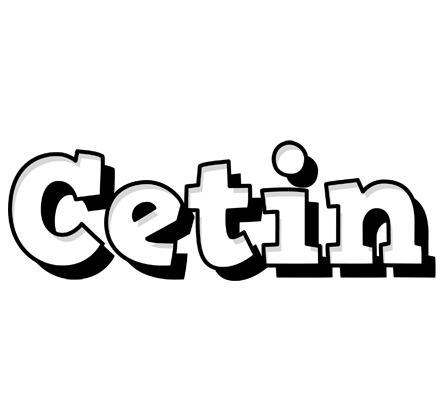 Cetin snowing logo