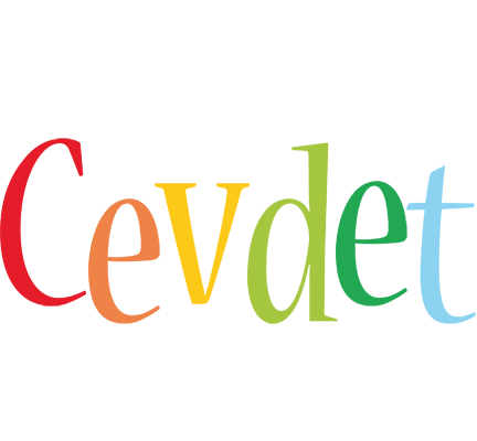 Cevdet birthday logo