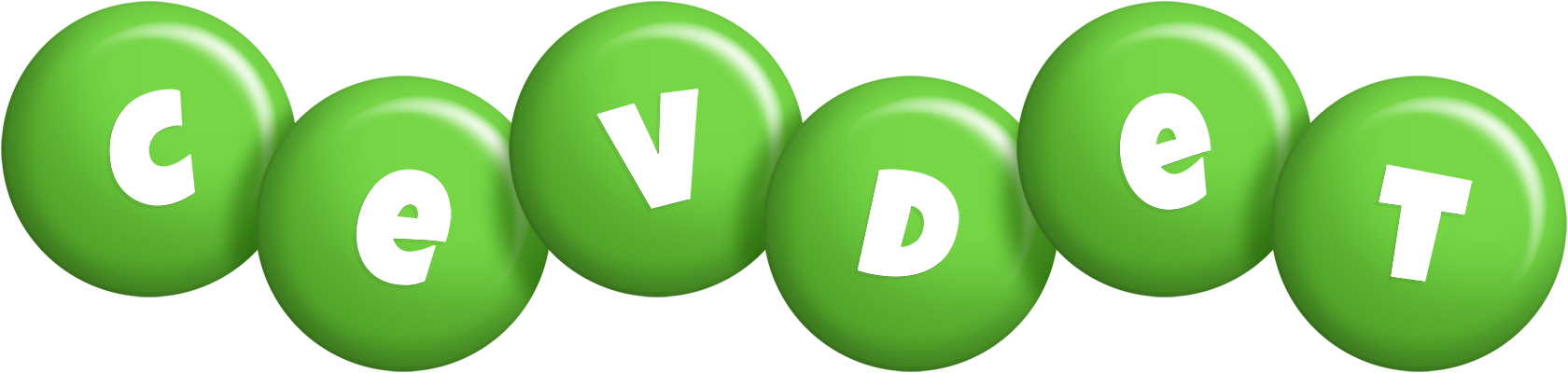 Cevdet candy-green logo