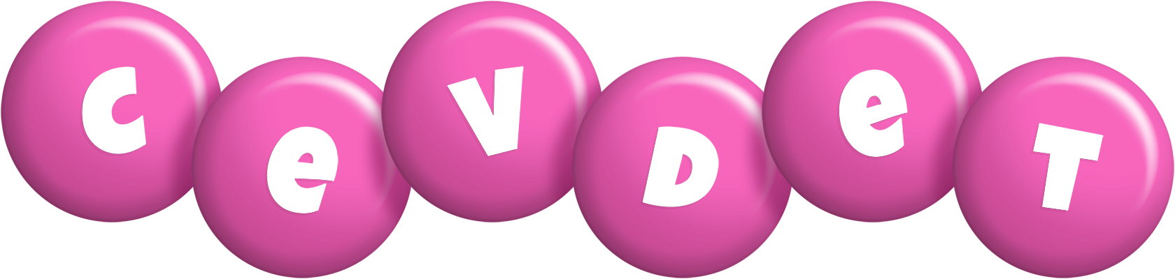 Cevdet candy-pink logo