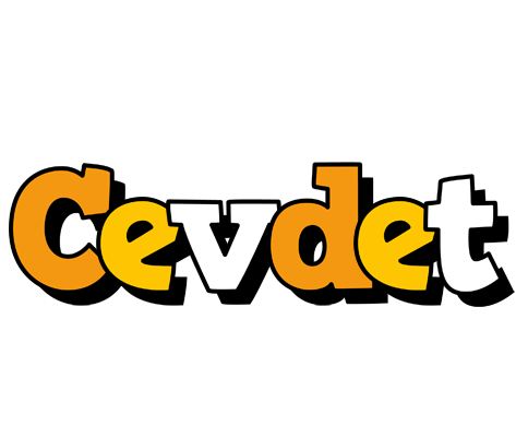 Cevdet cartoon logo
