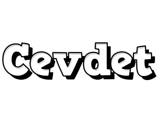 Cevdet snowing logo