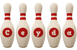 Ceyda bowling-pin logo