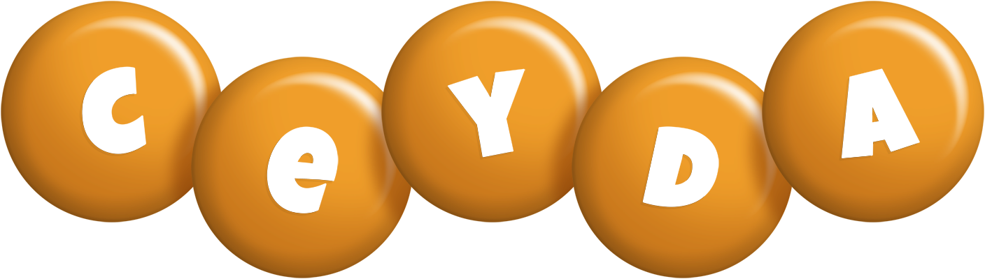 Ceyda candy-orange logo