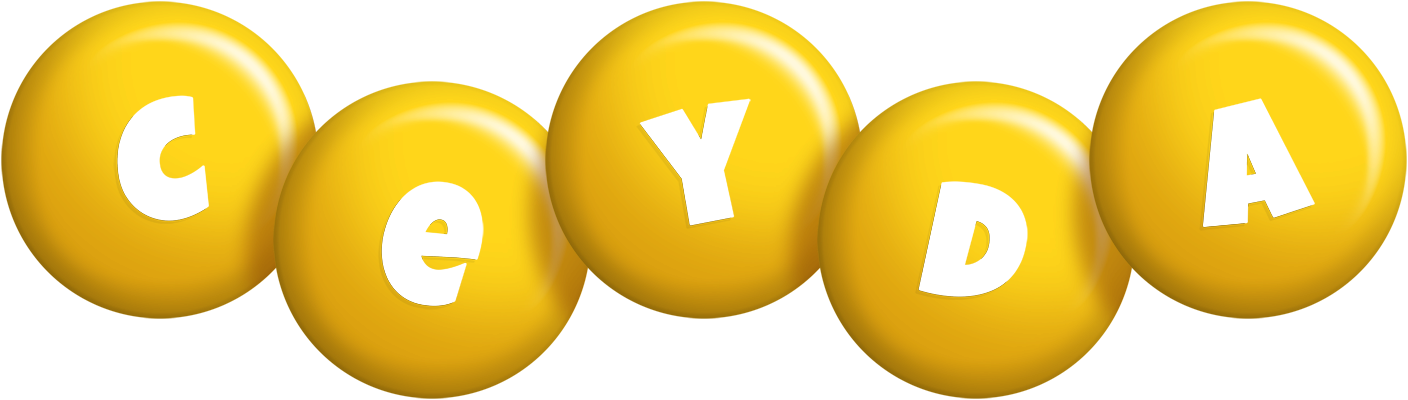 Ceyda candy-yellow logo