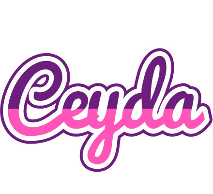 Ceyda cheerful logo