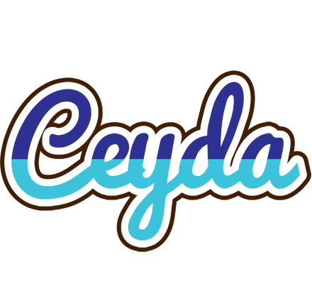 Ceyda raining logo