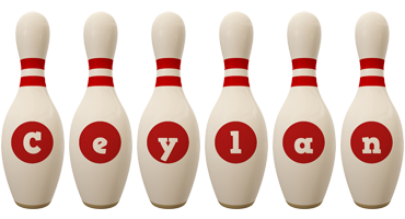 Ceylan bowling-pin logo