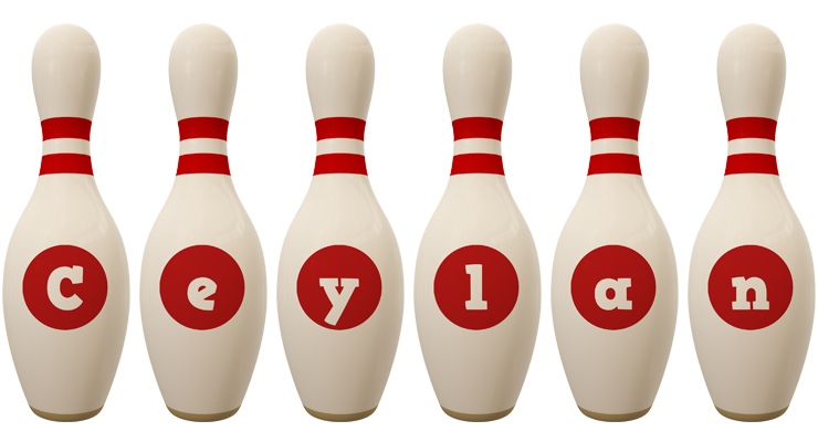 Ceylan bowling-pin logo