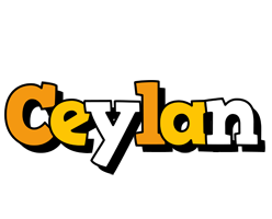 Ceylan cartoon logo