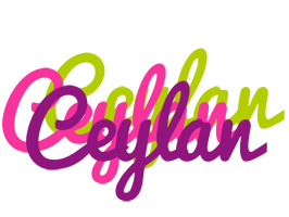 Ceylan flowers logo