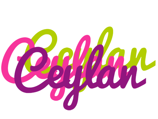 Ceylan flowers logo