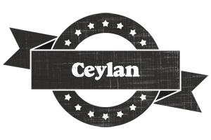 Ceylan grunge logo