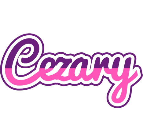Cezary cheerful logo