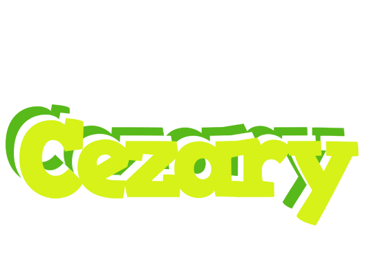 Cezary citrus logo