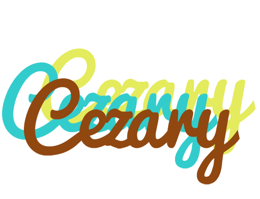 Cezary cupcake logo