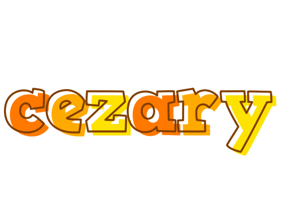 Cezary desert logo