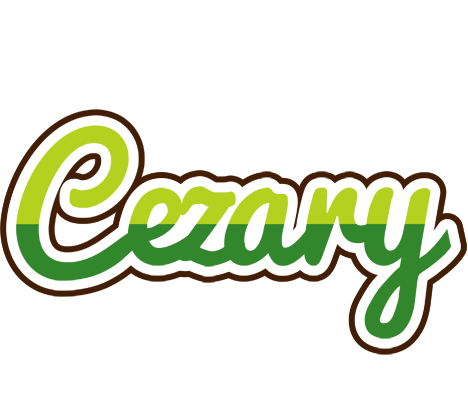 Cezary golfing logo