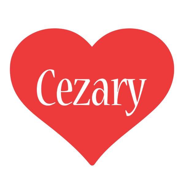 Cezary love logo