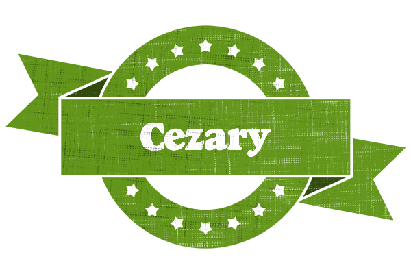 Cezary natural logo