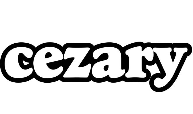 Cezary panda logo