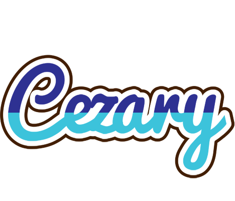 Cezary raining logo