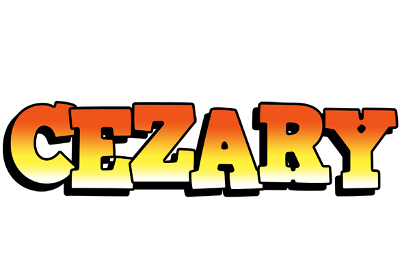 Cezary sunset logo