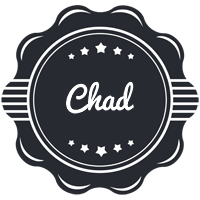 Chad badge logo