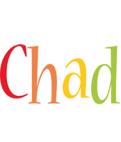 Chad birthday logo