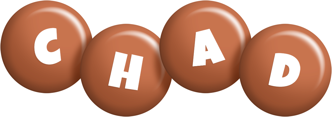 Chad candy-brown logo